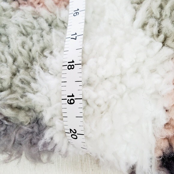 1.State Patchwork Cropped Jacket Womens Faux Fur Coat Cozy Fall Funky Jacket SZM - Picture 9 of 12